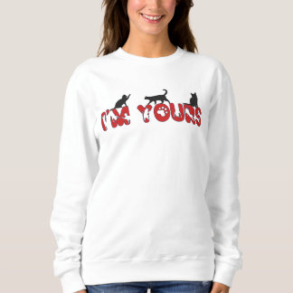 Jag är din, kärlek t shirt