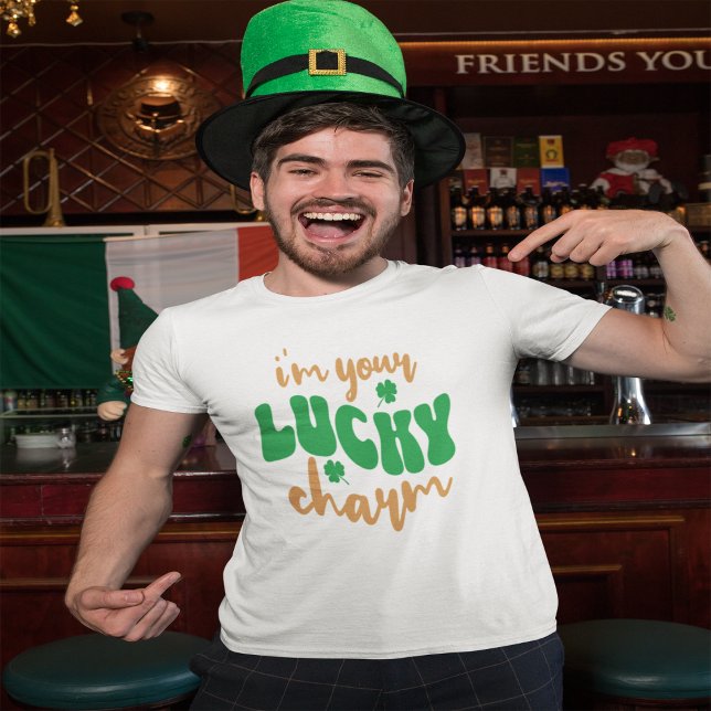 Jag är din Lucky Charm St. Patrick's Day T Shirt (Skapare uppladdad)