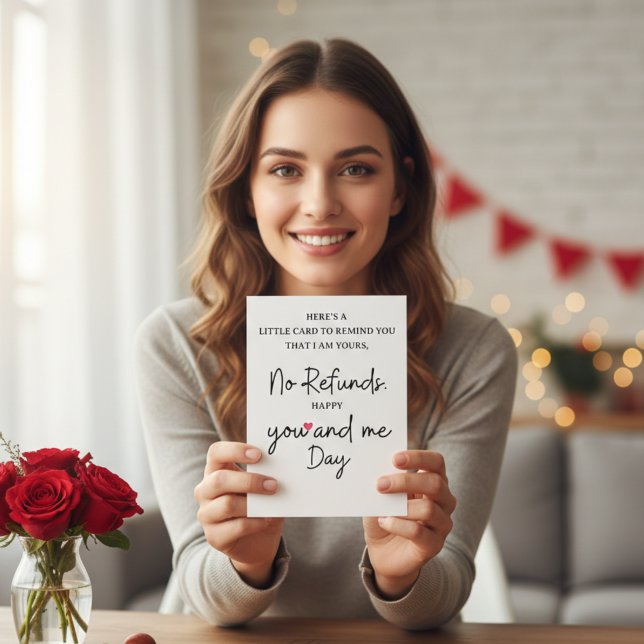 Jag är din roliga romantiska årsdag kärlek födelse inbjudningar (I Am Yours Funny Romantic Anniversary Love)