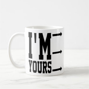 Jag är din Romantiska Jason Mraz Lyric Kärlek Mu Kaffemugg