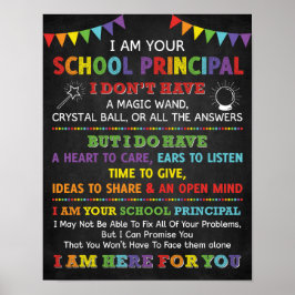 Jag är din skolchef Poster