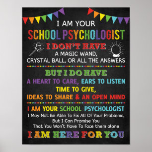 Jag är din skolpsykolog Poster