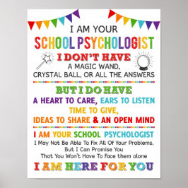 Jag är din skolpsykolog Poster