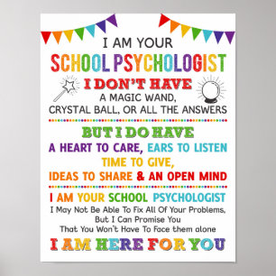 Jag är din skolpsykolog Poster