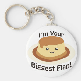 Jag är din största Flan Nyckelring