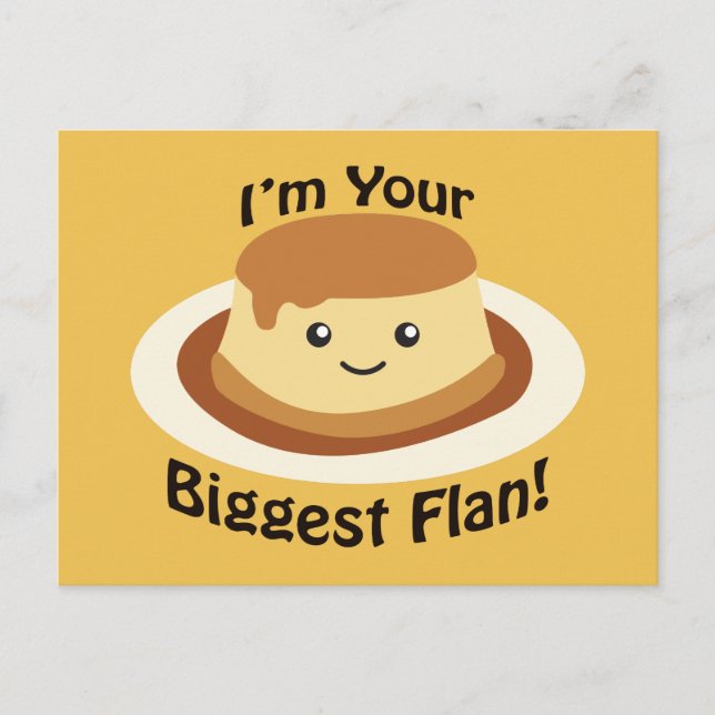Jag är din största Flan Vykort (Framsida)