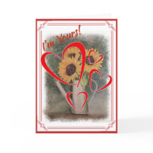 JAG ÄR DIN VALENTINA SUNFLOWERS