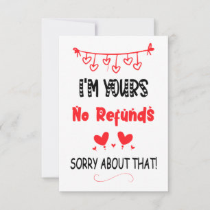 Jag är din Valentines Boykompis Ho. Tack Kort