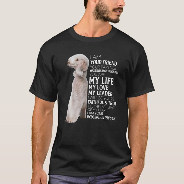 Jag är din vän din partner din belington-terror t shirt (Framsida)