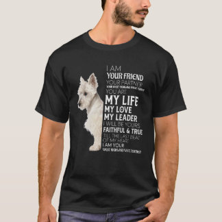 Jag är din vän din partner din hälsning till Hund  T Shirt