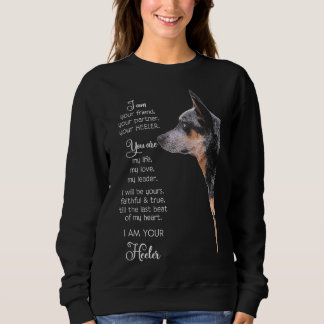 Jag är din vän din partner din heeler t shirt