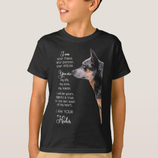 Jag är din vän din partner din heeler t shirt