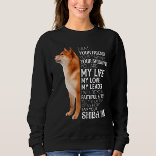 Jag är din vän din partner din Shiba Inu-Hund T Shirt