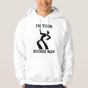 Jag är dina Boogie Man T-shirts, Disco Hoodie