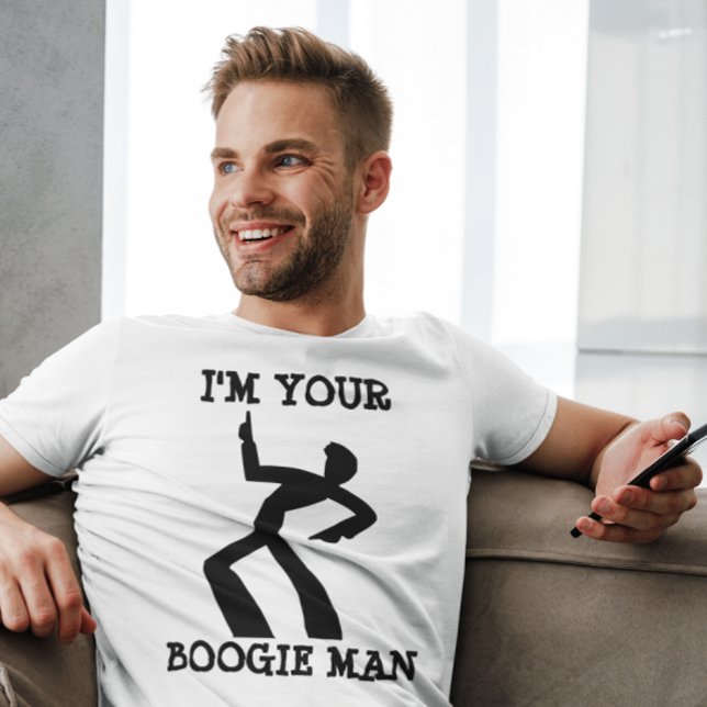 Jag är dina Boogie Man T-shirts, Disco T Shirt (Skapare uppladdad)