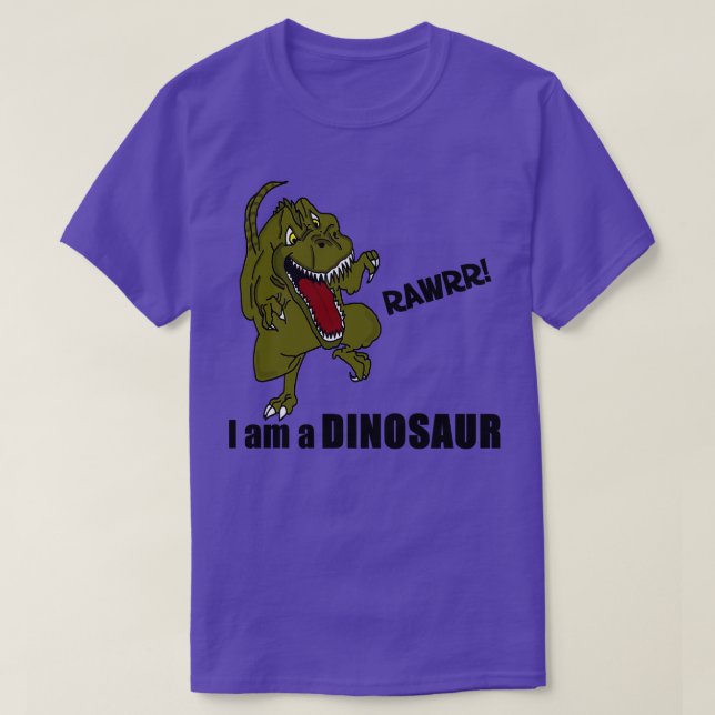 Jag är Dinosaur T Shirt (Design framsida)