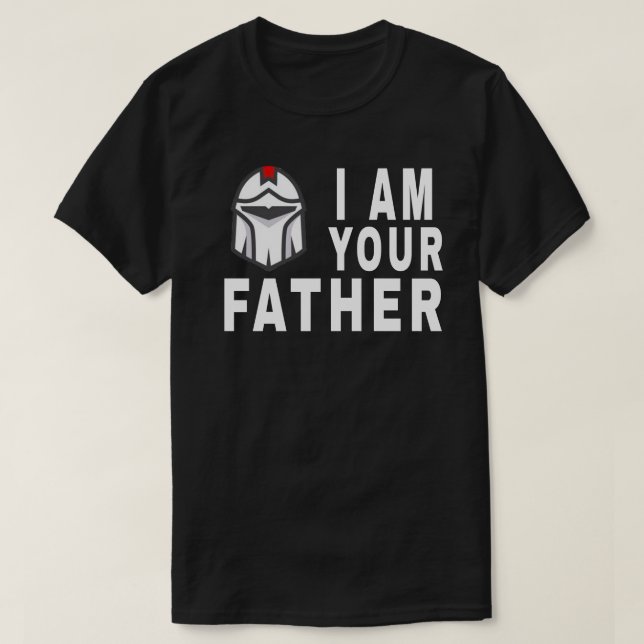 Jag är ditt barn och, jag är din far, matchande   t shirt (Design framsida)