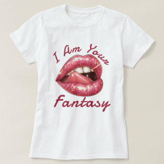 Jag är ditt fantasi Sexy Lip T Shirt