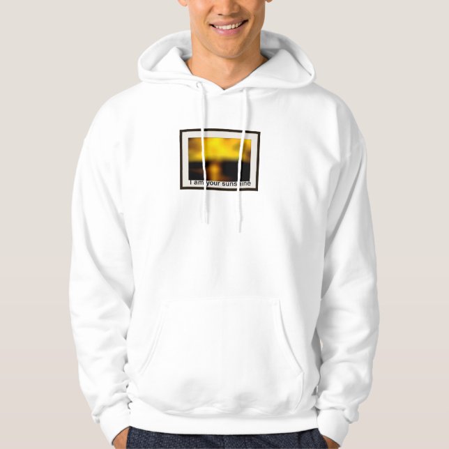 Jag är ditt solsken hoodie (Framsida)