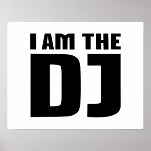 Jag är DJ Poster