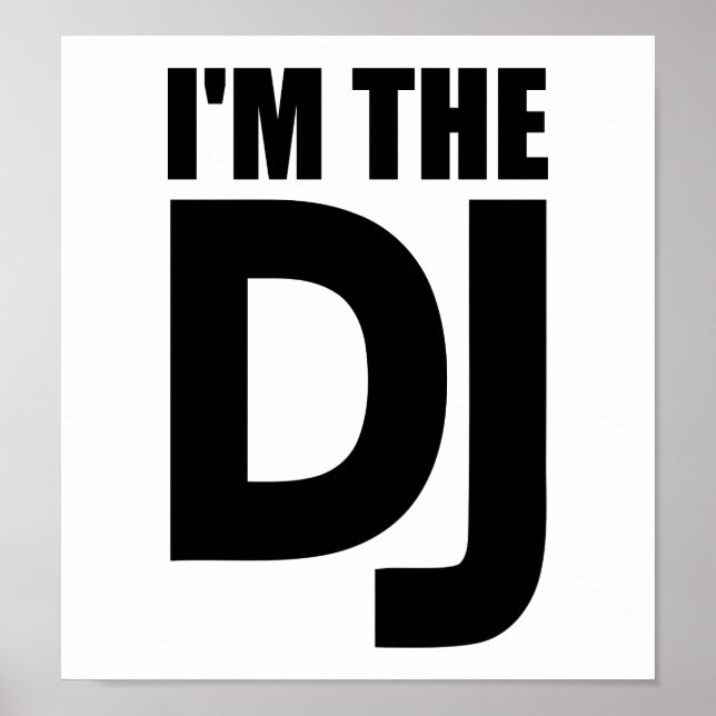 Jag är DJ Poster (Framsidan)