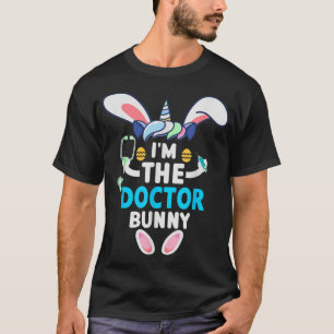 Jag är Doktor Kanin Matchande Familj Påskfest T Shirt