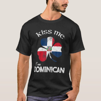 Jag är Dominican Shamrock St Patric. T Shirt