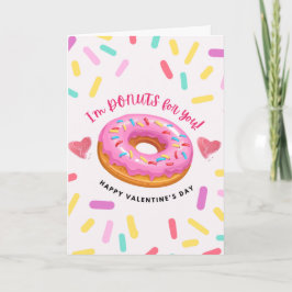 Jag är Donuts för dig - Donuts Älskare Valentine Kort