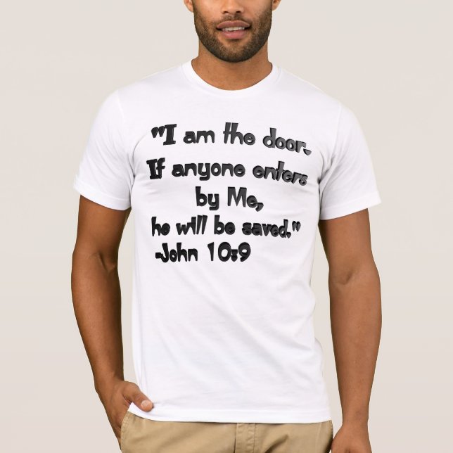 Jag är Dörren T-Shirt (Framsida)