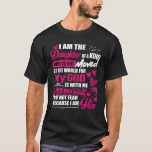 Jag är dotter till en kung faderdag T Shirt