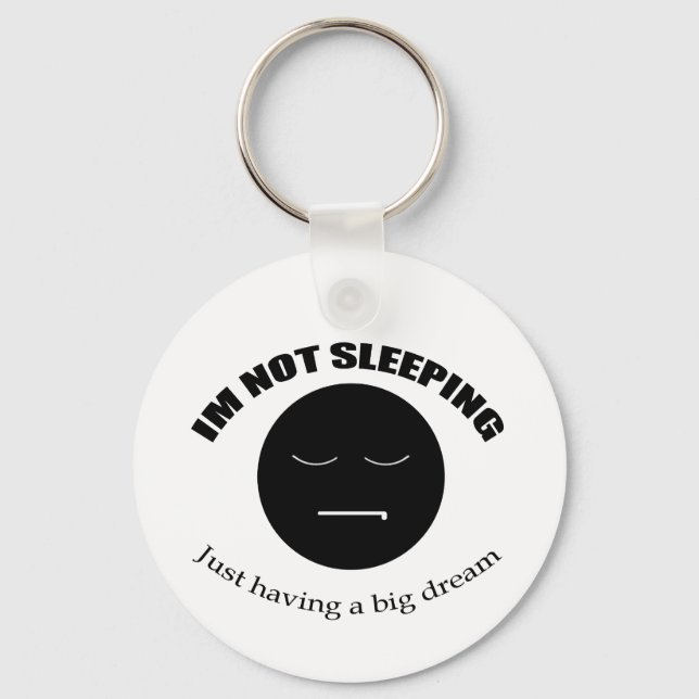 Jag är Dreaming Big! Nyckelring (Framsida)
