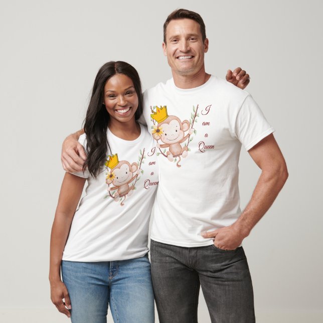 Jag Är Drottning – Elegant T Shirt (Unisex)