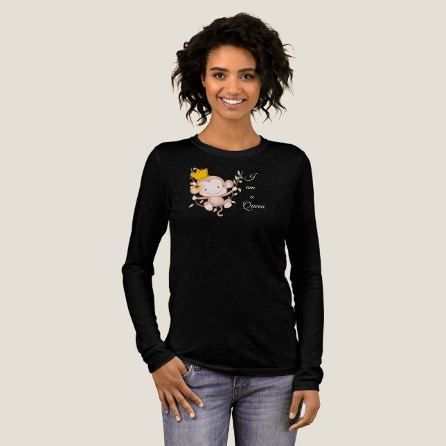 Jag Är Drottning – Elegant T Shirt (Hel framsida)