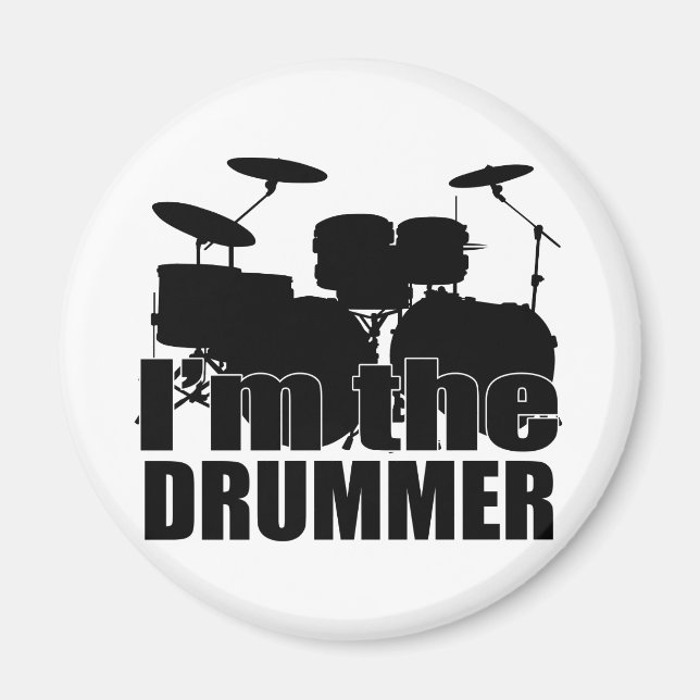 Jag är Drummer Magnet (Framsidan)