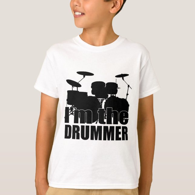 Jag är Drummer Tee (Framsida)