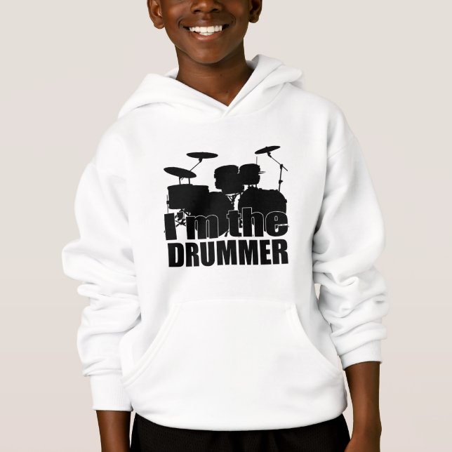 Jag är Drummer Tee Shirt (Framsida)