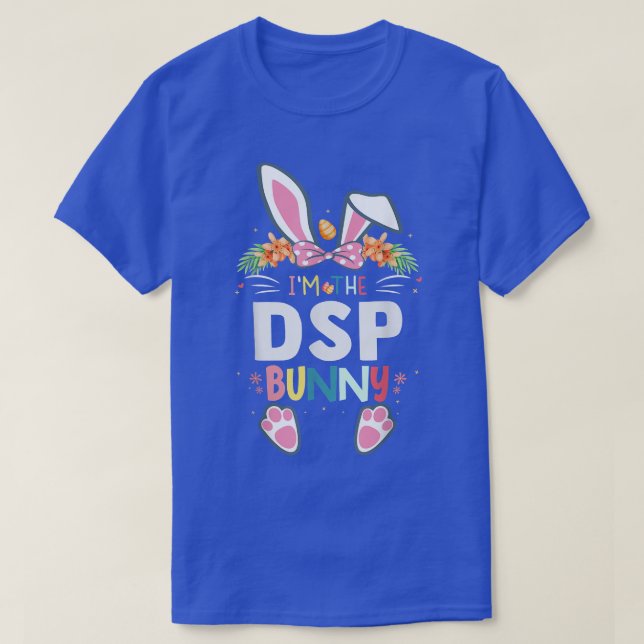 Jag är DSP:s supportavdelning Påsk-dagen  T Shirt (Design framsida)