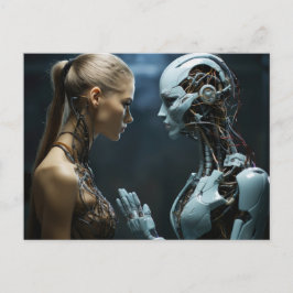 Jag är du, eftersom du är jag vykort