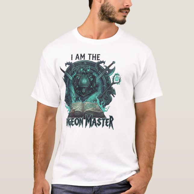 Jag är Dungeon Master T Shirt (Framsida)