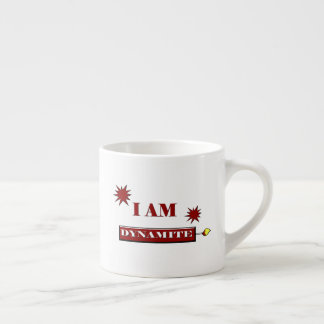 "Jag är dynamit" Espressomugg
