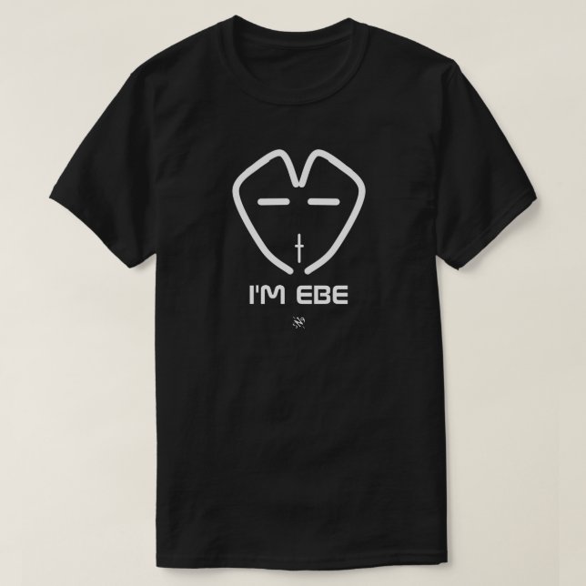 Jag är EBE (utlänning) Tee (Design framsida)