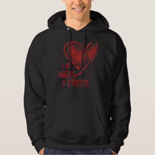 Jag är egentligen kriminalare. hoodie