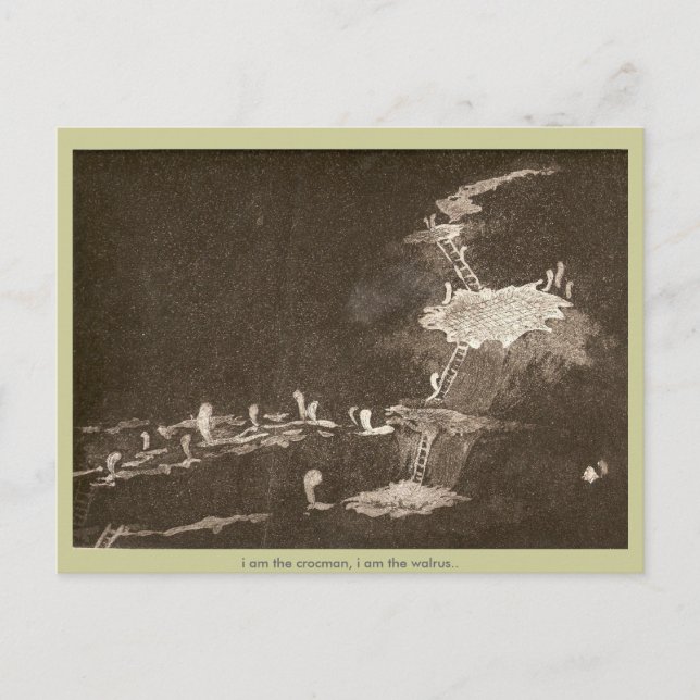 Jag är eggman vykort (Framsida)