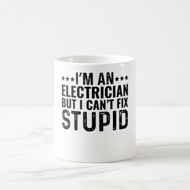 Jag är elektriker, men jag kan inte laga Stupid Kaffemugg (Center)