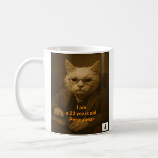 Jag är en 23-årig Permabjörn Kaffemugg