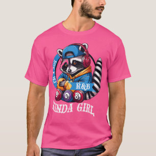 Jag är en 90-årig Kinda-Girl-Rb Music Racco T Shirt