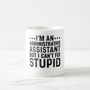 Jag är en administrativ analys, men jag kan inte l kaffemugg