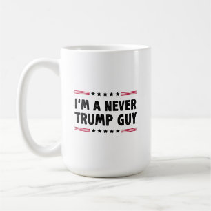 Jag är en aldrig-trumpaktig valstöt från Guy Anti- Kaffemugg
