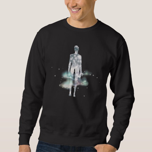 Jag är en Alien, rymden Lång Ärmad Tröja (Framsida)
