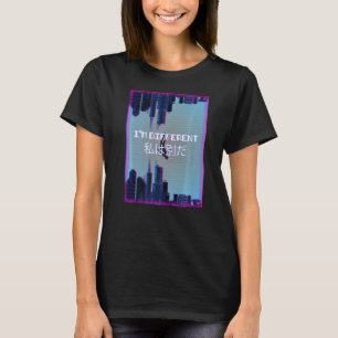Jag är en annan Aesthetic Vaporwave 90's T Shirt